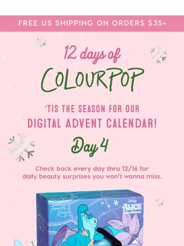 ColourPop Newsletter