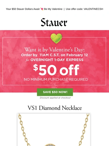 Stauer Holiday Campaign