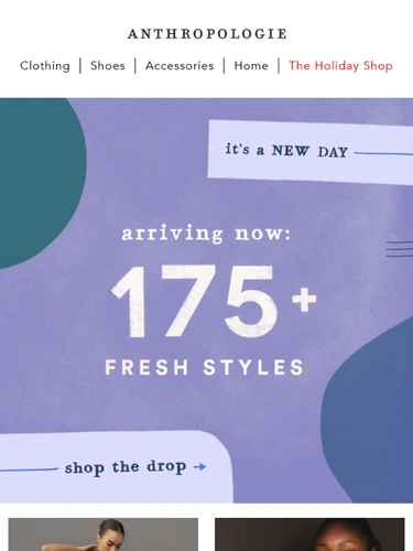 Anthropologie Newsletter