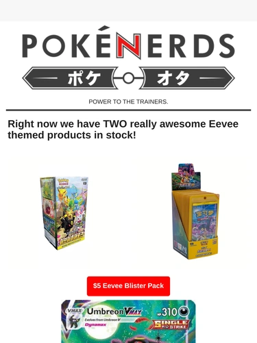 The PokeNerds Store Newsletter