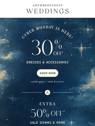 Anthropologie Newsletter