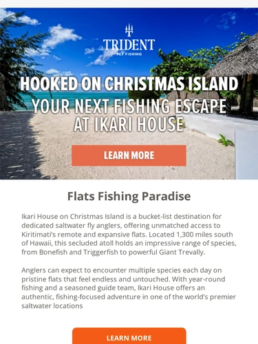 Trident Fly Fishing Newsletter