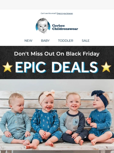 Gerber Childrenswear Newsletter