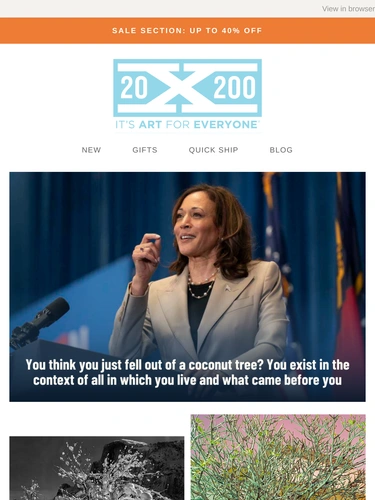 20x200 Newsletter