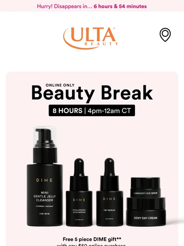 Ulta Beauty Sale Announcement