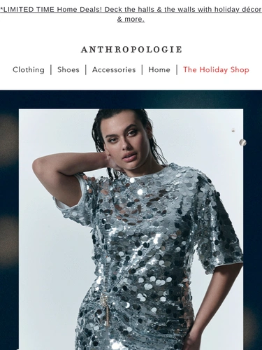 Anthropologie Newsletter