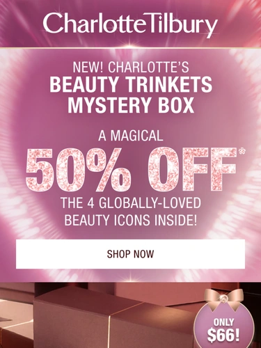 Charlotte Tilbury Newsletter