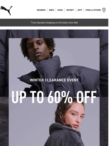 Puma Sale Announcement