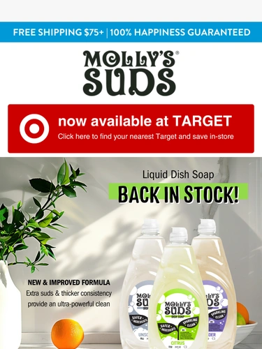 Molly's Suds Newsletter