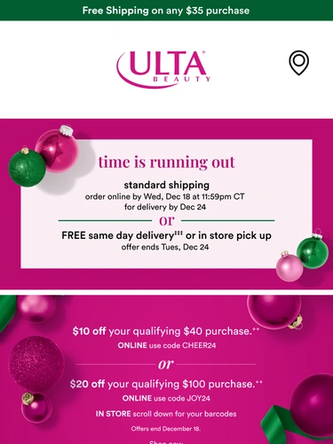 Ulta Beauty Newsletter