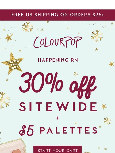 ColourPop Newsletter