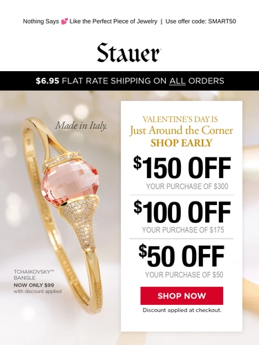 Stauer Newsletter