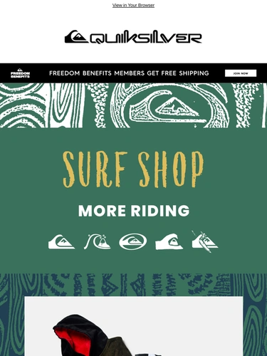 Quiksilver Newsletter