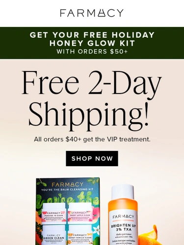 Farmacy Beauty Newsletter