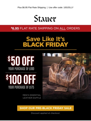 Stauer Newsletter