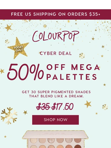 ColourPop Newsletter