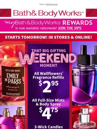 Bath & Body Works Newsletter