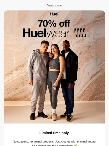 Huel Newsletter