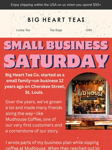 Big Heart Tea Co. Newsletter