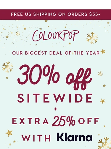 ColourPop Newsletter