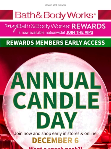 Bath & Body Works Newsletter