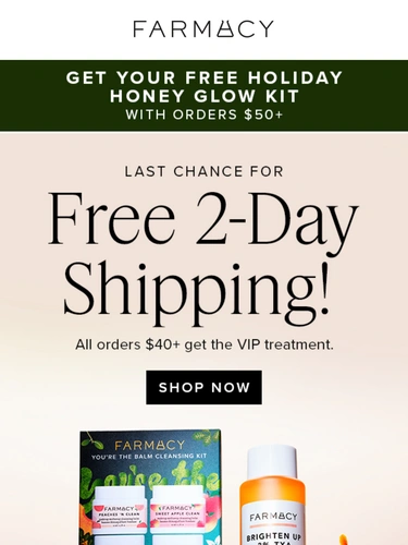 Farmacy Beauty Newsletter