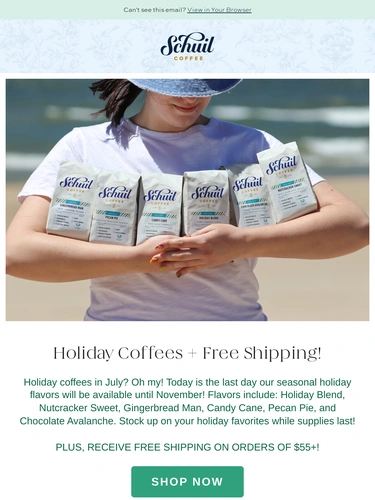 Schuil Coffee Holiday Campaign