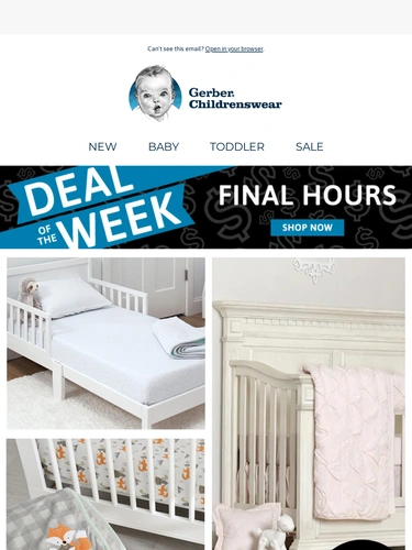 Gerber Childrenswear Newsletter