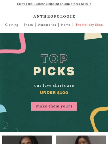 Anthropologie Newsletter