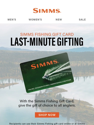 Simms Fishing Newsletter