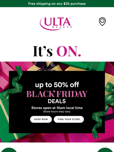 Ulta Beauty Newsletter