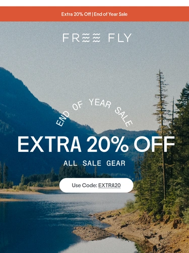 Freefly Apparel Sale Announcement