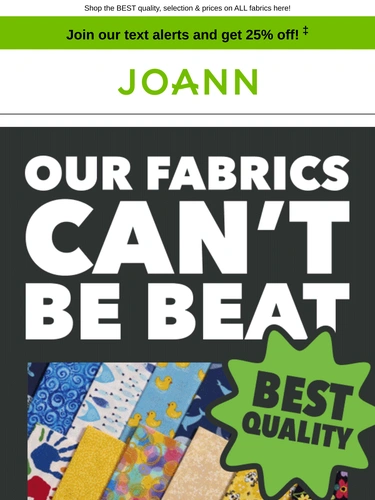 Joann Newsletter