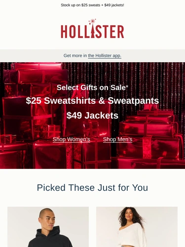 Hollister Co Newsletter