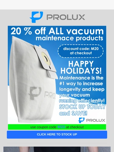 ProLux Cleaners Newsletter