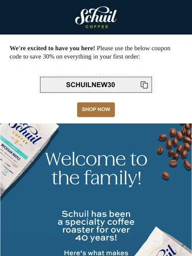 Schuil Coffee Newsletter