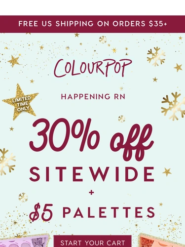 ColourPop Newsletter