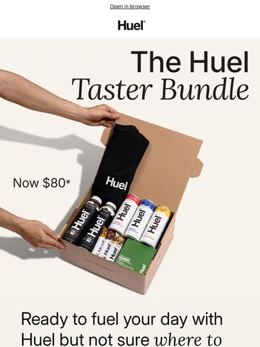 Huel Product Launch