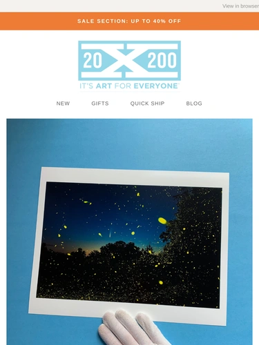 20x200 Newsletter