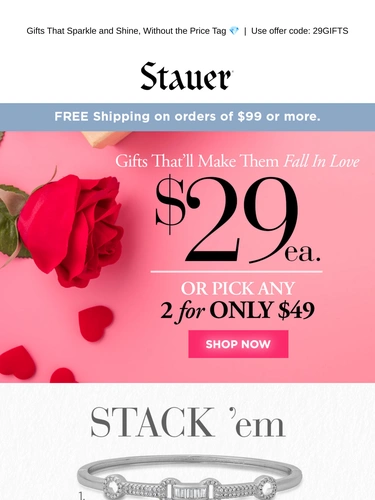 Stauer Sale Announcement