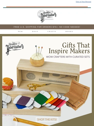 Brooklyn Haberdashery Newsletter