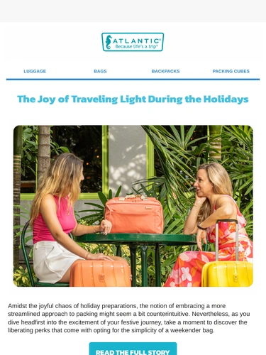 Atlantic Luggage Newsletter