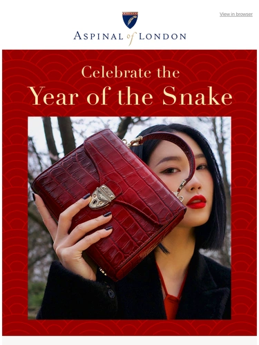 Aspinal of London Holiday Campaign