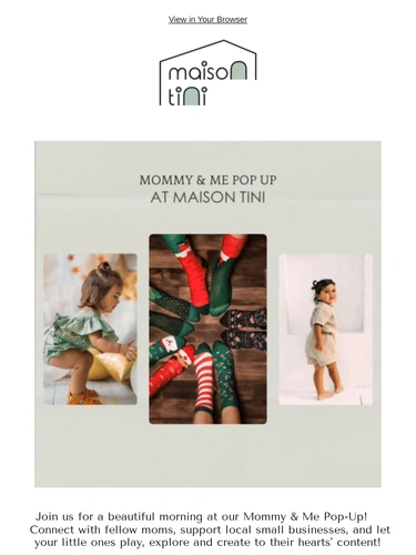 Maison Tini Newsletter