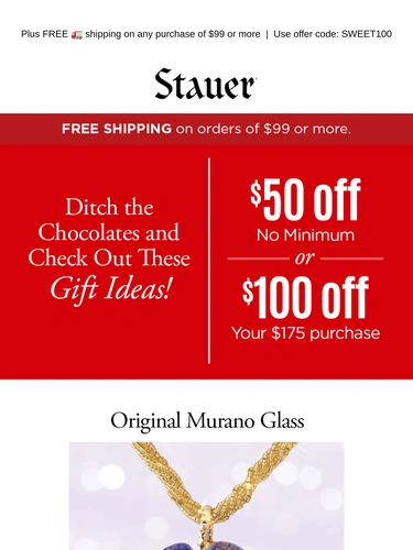 Stauer Sale Announcement
