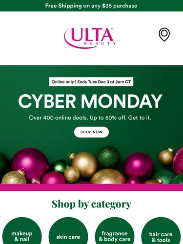 Ulta Beauty Newsletter