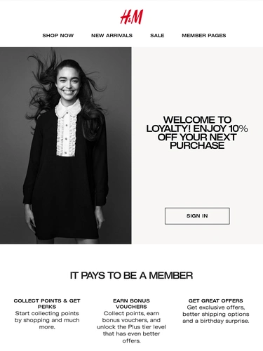 H&M Newsletter