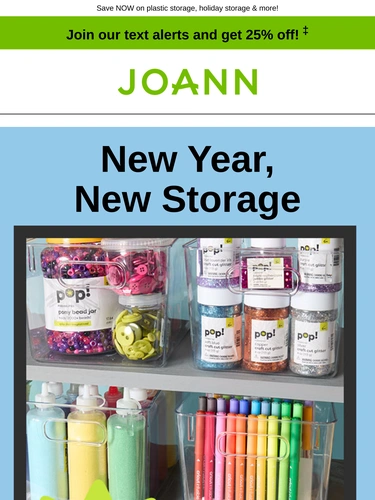 Joann Sale Announcement