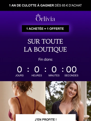 Orlivia Sale Announcement