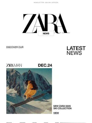 Zara Newsletter